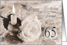 Friend 65th Birthday Traditional card