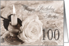 Mother 100th Birthday Traditional card