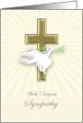 Sympathy Golden Cross card