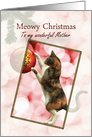 Mother Meowy Christmas Cat card