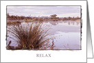 Relax, Dawn Landscape card