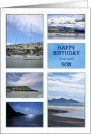Son Birthday Sea Views card