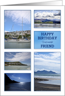 Friend Birthday Sea Views card