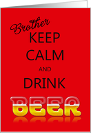 Brother, Keep calm...