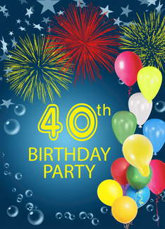 40th Birthday Party,...