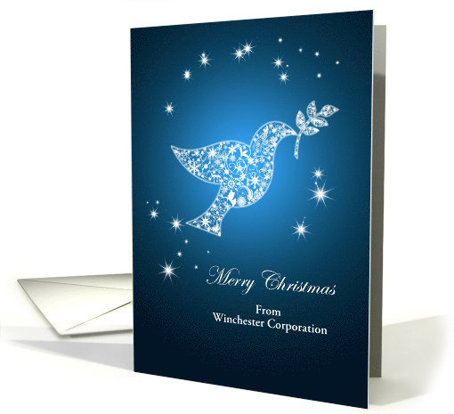 Add a Company name, Dove of peace card (1175274)