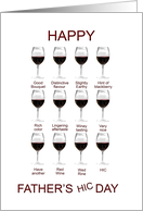 WineTasting Funny Father’s Day card