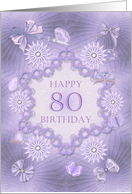 80th Birthday Lilac...