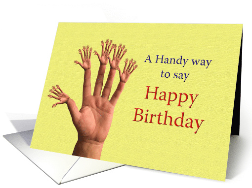 High Five Birthday card (195025)