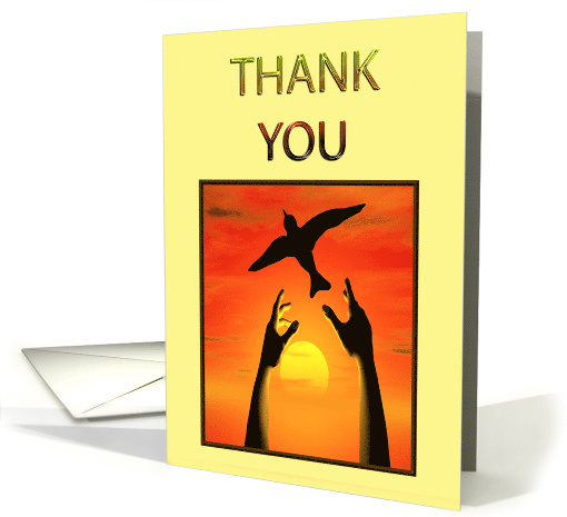 Free Bird, Thank You card (203807)