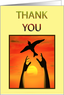 Free Bird, Thank You card