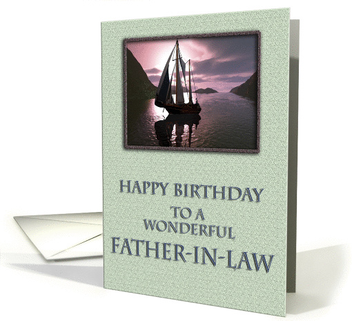 sailing card (218669)