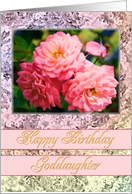 Goddaughter Birthday Old Fashioned Roses card