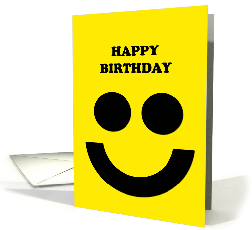 Big Smile for a Happy Birthday card (245540)
