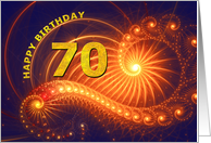 70th Birthday Bright...