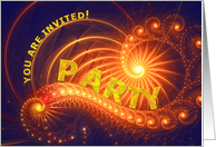 Party invitation card