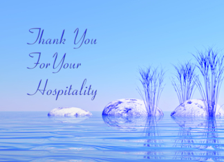 Hospitality Thank...