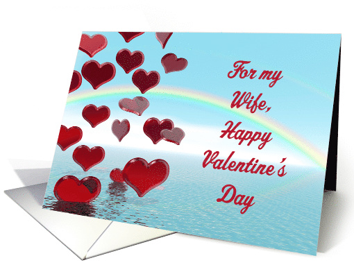 For wife, Valentine's card. card (304418)