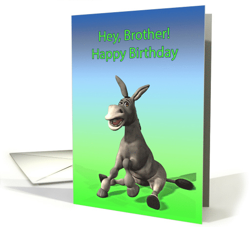 Brother Birthday, Cute Ass card (327306)