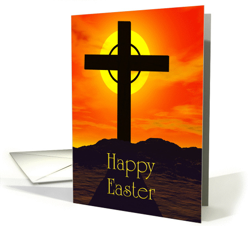 Easter Cross card (366506)