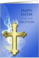 Brother, Golden Cross Easter card