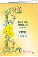 Civil Union invitation card