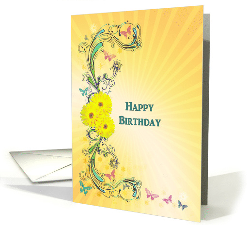Daisy Birthday card (415159)