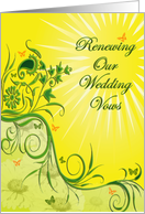 Wedding Vow Renewal invitation card