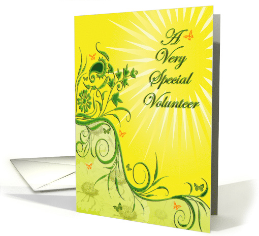 Volunteer Thank You card (504704)