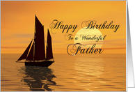 Father Birthday Yacht card