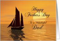 Dad Father’s Day Yacht card