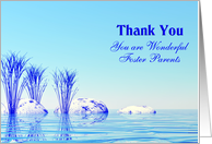 Thank You Wonderful Foster Parents card