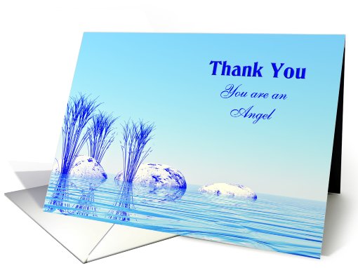 Thank You Wonderful Angel card (553189)
