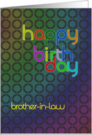 Brother-in-law Birthday card