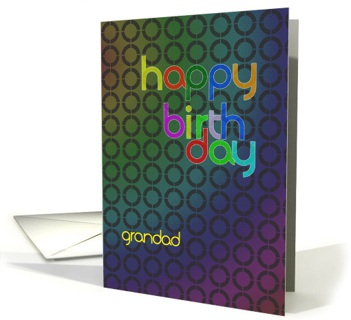 Grandad Birthday card (696344)