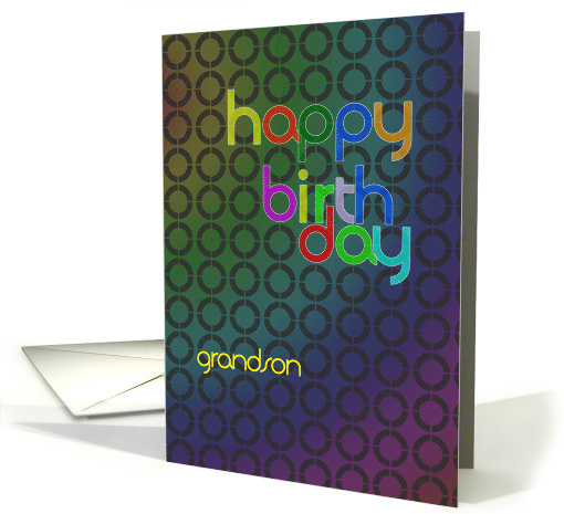 Grandson Birthday card (696347)