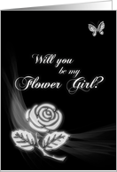 Flower Girl Invitation card