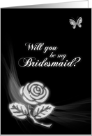 Bridesmaid Invitation card