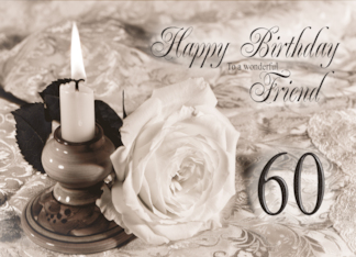 Friend 60th Birthday...