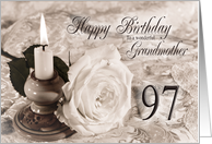 Grandmother 97th Birthday Traditional card