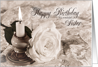 Sister Birthday Traditional card