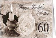 Mother 60th Birthday Traditional card