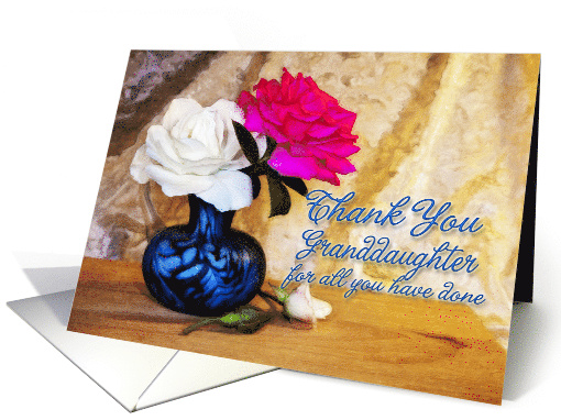 Thank You Granddaughter card (820968)