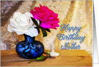 Mother Birthday Roses card