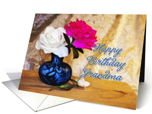 Grandma Birthday Roses card (821214)