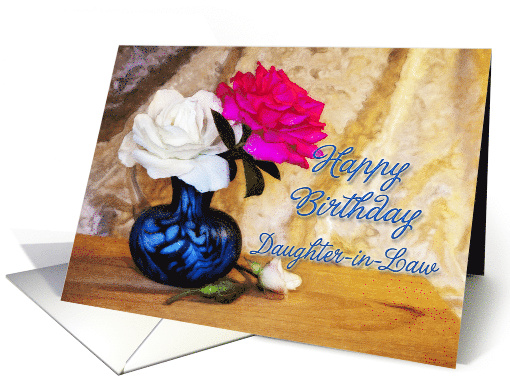 Daughter-in-Law Birthday Roses card (821224)