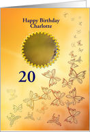 Add a Picture and the Age Birthday card