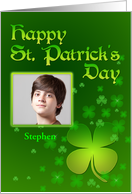 Happy St Patrick’s day photo card