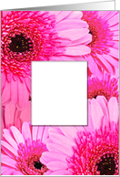 Bridesmaid Invitation Pink Flowers card