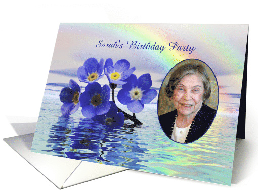 Add a Photo Birthday Party Invitation card (854497)
